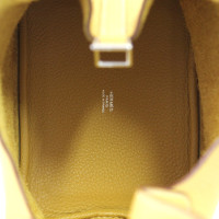 Hermès Picotin Leather in Yellow