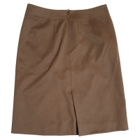 Akris Skirt Wool in Brown