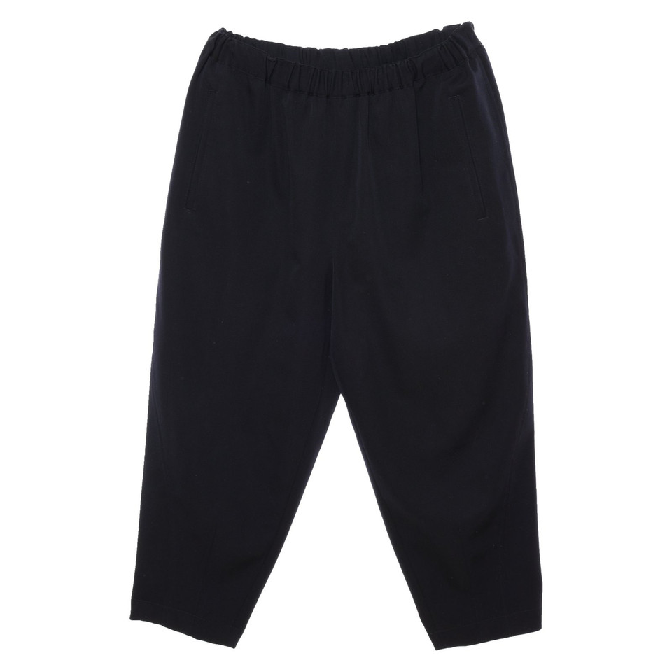 Comme Des Garçons Trousers Wool in Blue