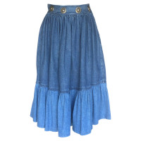 Philosophy Di Alberta Ferretti Skirt Jeans fabric in Blue