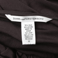 Diane Von Furstenberg Abito a portafoglio in marrone