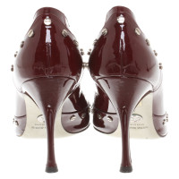 Dolce & Gabbana Patent leather peep-toes