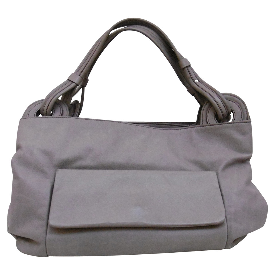Jil Sander Handbag Leather in Beige