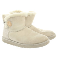 Ugg Australia Stiefeletten aus Wildleder in Beige