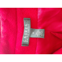Ralph Lauren Jacke/Mantel aus Wolle in Rot