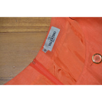 Valentino Garavani Dress Linen in Orange
