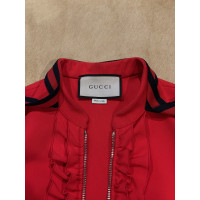 Gucci Kleid aus Viskose in Rot