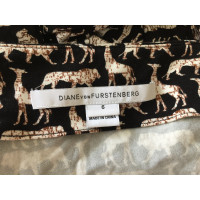 Diane Von Furstenberg Robe en Viscose en Noir