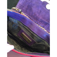 Dolce & Gabbana Handtasche aus Leder in Violett