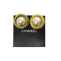 Chanel Boucle d'oreille en Doré