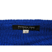 Patrizia Pepe Tricot en Laine en Bleu