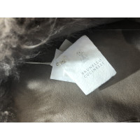 Brunello Cucinelli Jacket/Coat Fur in Beige