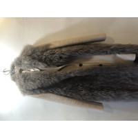 Brunello Cucinelli Jacket/Coat Fur in Beige