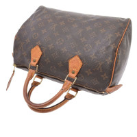 Louis Vuitton Speedy 30 in Tela in Marrone