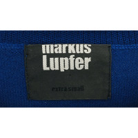 Markus Lupfer Breiwerk Wol in Blauw