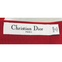 Christian Dior Jupe en Soie en Rouge