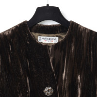 Yves Saint Laurent Giacca/Cappotto in Marrone