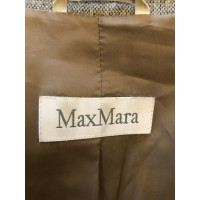 Max Mara Blazer Wol in Bruin