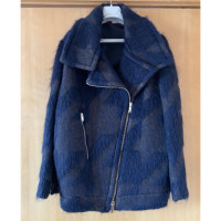 Stella McCartney Jacket/Coat Wool in Blue