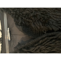 Dolce & Gabbana Jacke/Mantel aus Baumwolle in Schwarz