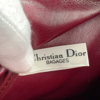 Christian Dior Sac à main en Toile en Bordeaux