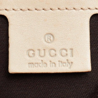 Gucci Sac à bandoulière en Cuir en Blanc