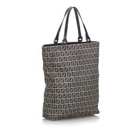 Fendi Sac fourre-tout en Toile en Gris