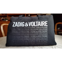 Zadig & Voltaire Reisetasche aus Baumwolle in Schwarz