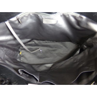 Chanel Tote Bag aus Lackleder in Grau