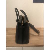 Mcm Milla Tote Leather in Grey