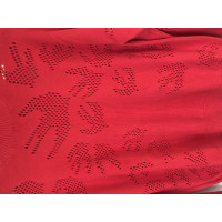 Alexander McQueen Strick aus Baumwolle in Rot