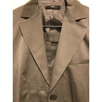 Hugo Boss Anzug aus Baumwolle in Grau