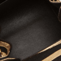 Chanel Umhängetasche aus Pelz in Schwarz