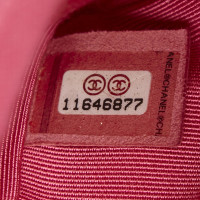 Chanel Flap Bag en Coton en Rose/pink