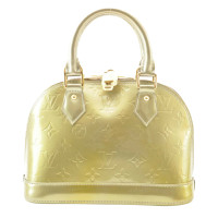 Louis Vuitton Alma BB23,5 Patent leather in Gold