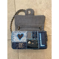 Chanel Flap Bag in Denim in Blu