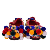 Dolce & Gabbana Slippers/Ballerinas Leather in Red