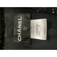 Chanel Blazer aus Baumwolle in Schwarz