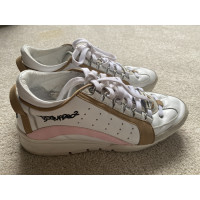 Dsquared2 Sneakers Leer in Wit
