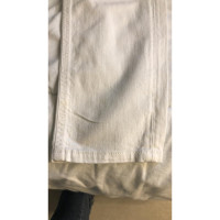 Dondup Paire de Pantalon en Coton en Blanc