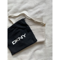Dkny Borsa a tracolla in Pelle in Bianco