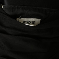 Moschino Seidenkleid in Schwarz