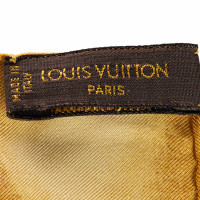 Louis Vuitton Sciarpa in Seta in Marrone