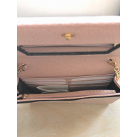 Gucci GG Marmont Clutch Leer in Roze