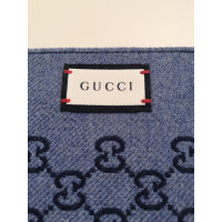 Gucci Sjaal Wol in Blauw