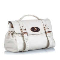 Mulberry Alexa Bag in Pelle in Bianco