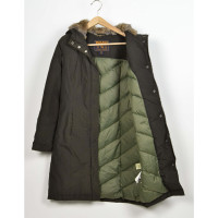 Woolrich Jacket/Coat Cotton in Brown