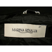Marina Rinaldi Jacke/Mantel aus Wolle in Schwarz