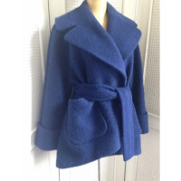 Carven Jacket/Coat Wool in Blue