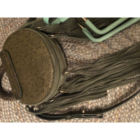 Salar Handbag Leather in Khaki